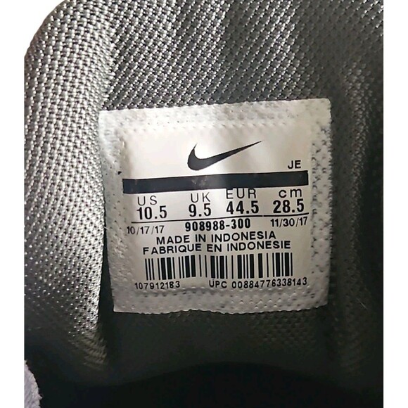 NIke Revolution 4 Mens 10.5 Green Athletic Shoes Running Jogging Walking - Picture 8 of 8